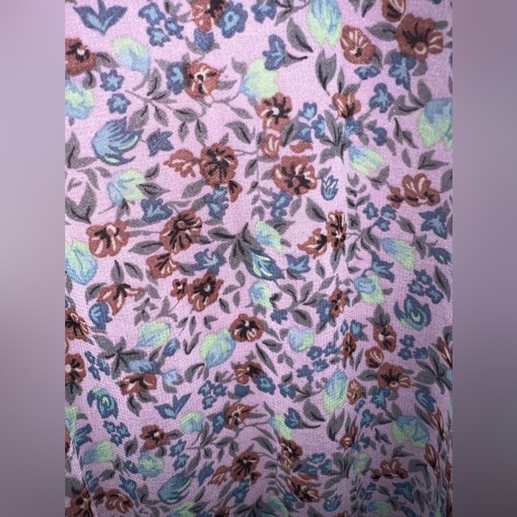 💜 Wild Fable Lavender Floral Dress - Picture 8 of 11